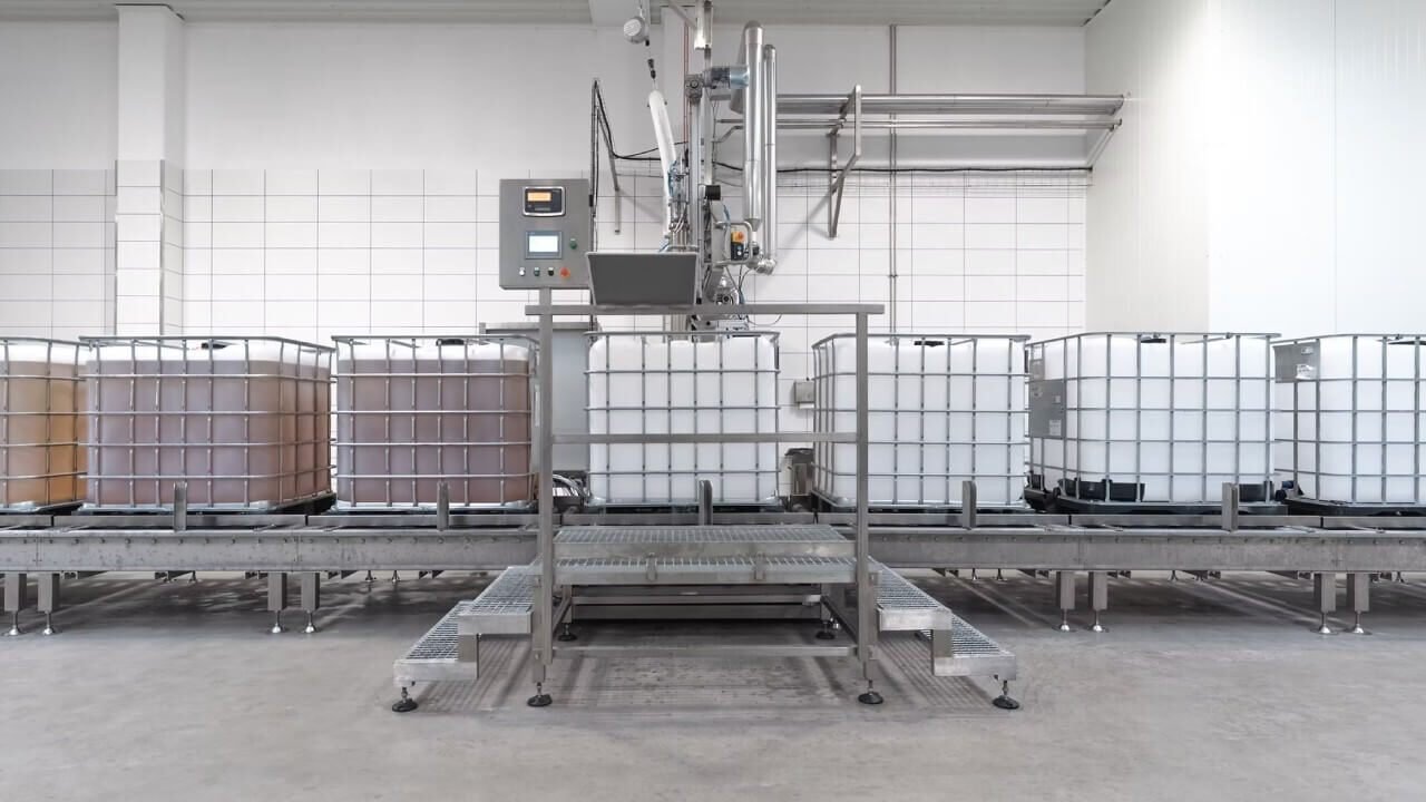 Zbiorniki IBC oleje i tłuszcze roślinne